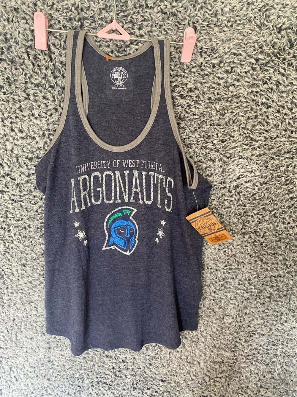 Rivalry Threads University of West Florida Argonauts Tank Top Size S 4/6
